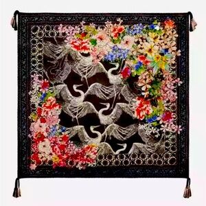 Johnny Was Lindana Scarf Multi Scarf Silk Like New